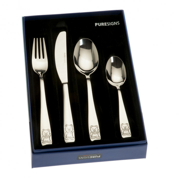 SET CUBIERTOS OSO