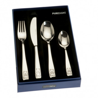 SET CUBIERTOS OSO
