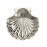 CONCHA METAL PLATEADO