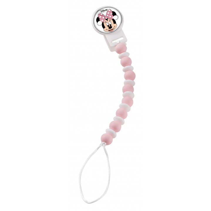 PINZA CHUPETES BOLAS MINNIE MOUSE