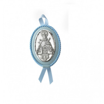 MEDALLON OVAL MUSICAL VIRGEN DE COVADONGA