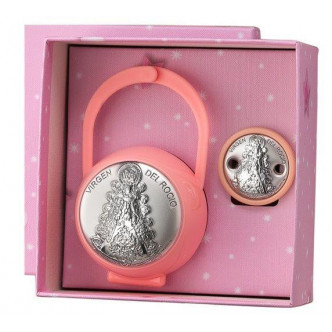 SET PINZA+PORTACHUPETES VIRGEN DEL ROCIO