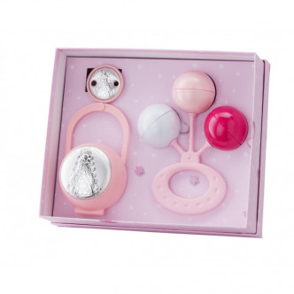 SET PINZA+ P.CHUPETES + SONAJERO VIRGEN ROCIO