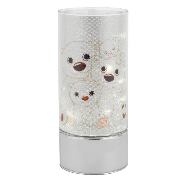 LUZ NOCTURNA LAMPARA OSOS 20CMS