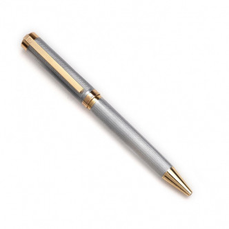 BOLIGRAFO/ROLLER PIERRE CARDIN PLATEADO-DORADO