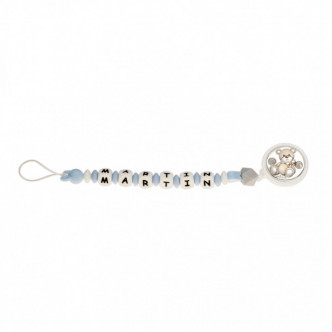 PINZA CHUPETES ABALORIOS PERSONALIZADA