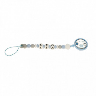 PINZA CHUPETES ABALORIOS PERSONALIZADA