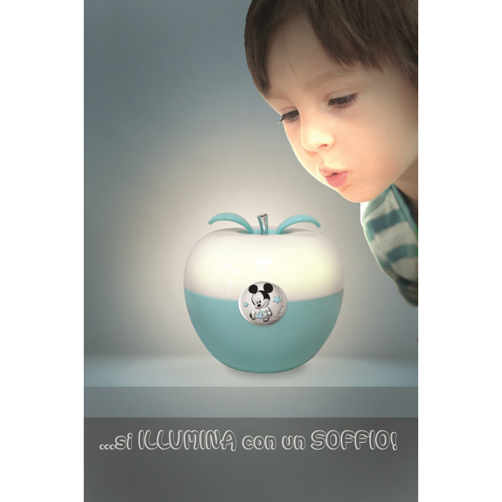 LUZ NOCTURNA MICKEY MOUSE 11.5CMS CELESTE