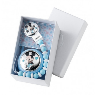 SET PINZA + PORTACHUPETES MICKEY
