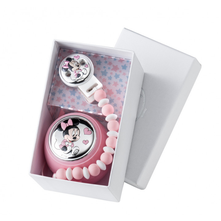 SET PORTACHUPETES + PINZA MINNEI MOUSE