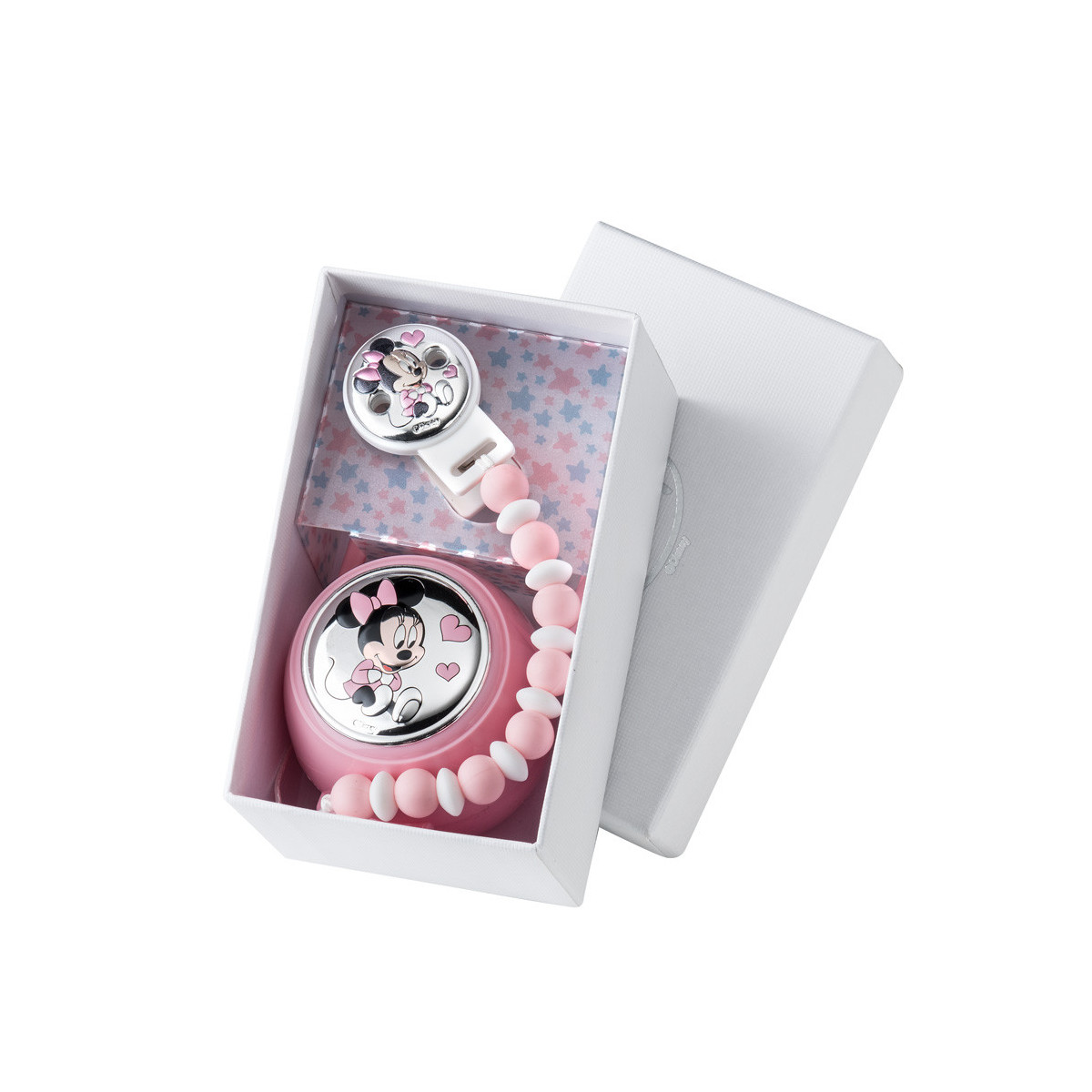 SET PORTACHUPETES + PINZA MINNEI MOUSE