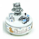 CARROUSEL OSO JUGUETES AZUL 12.5X14