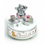 CARROUSEL OSO TARTA 12.5X14 ROSA