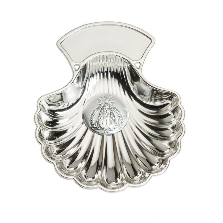 CONCHA METAL VIRGEN CABEZA