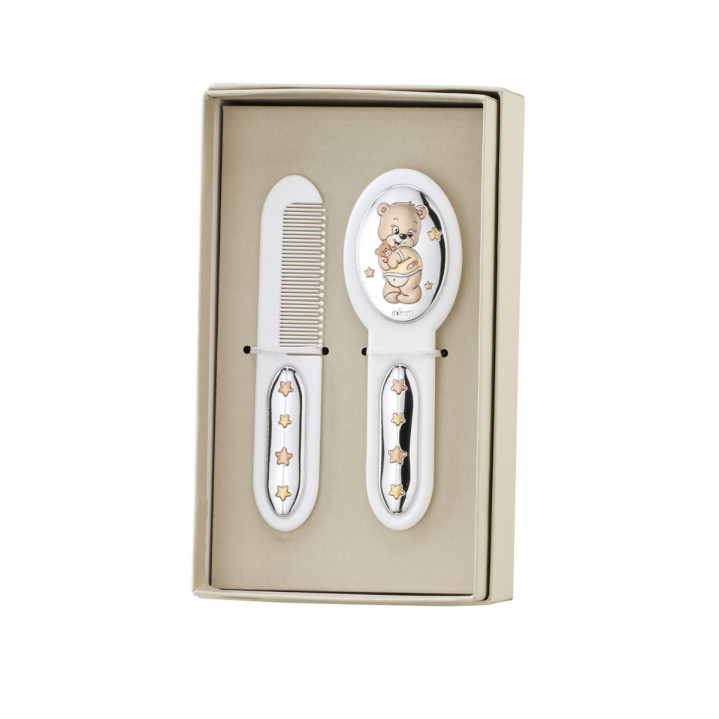 SET CEPILLO PEINE OSO ABRAZO