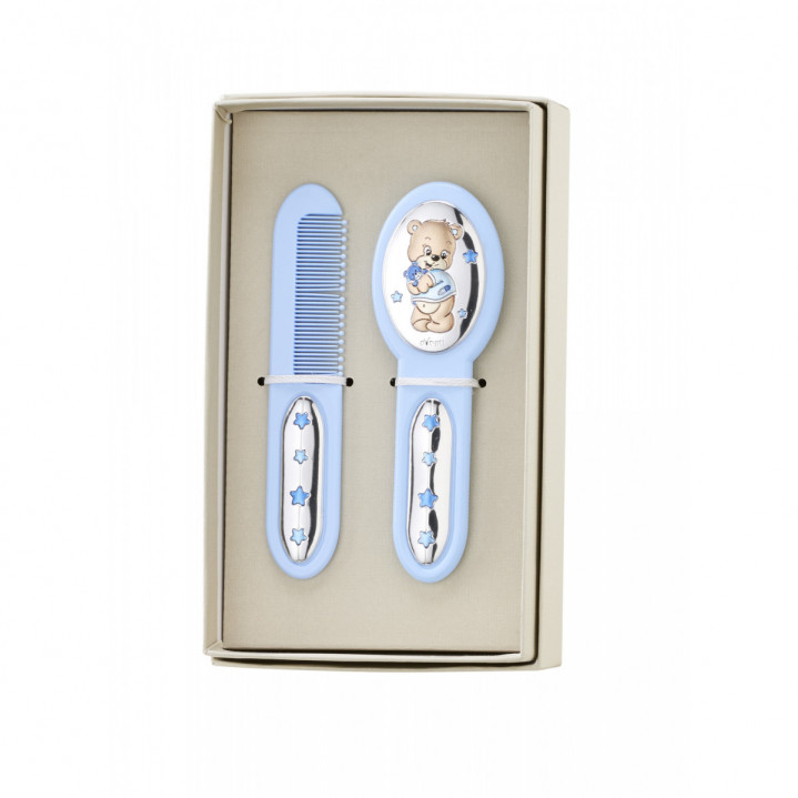 SET CEPILLO PEINE OSO ABRAZO