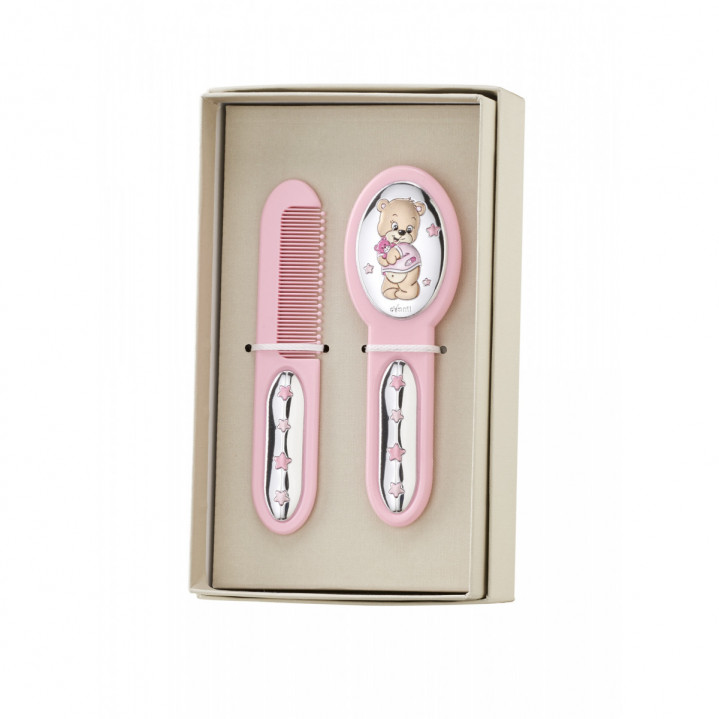 SET CEPILLO PEINE OSO ABRAZO