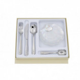 ESTUCHE CONCHA Y SET CUBIERTOS OSO
