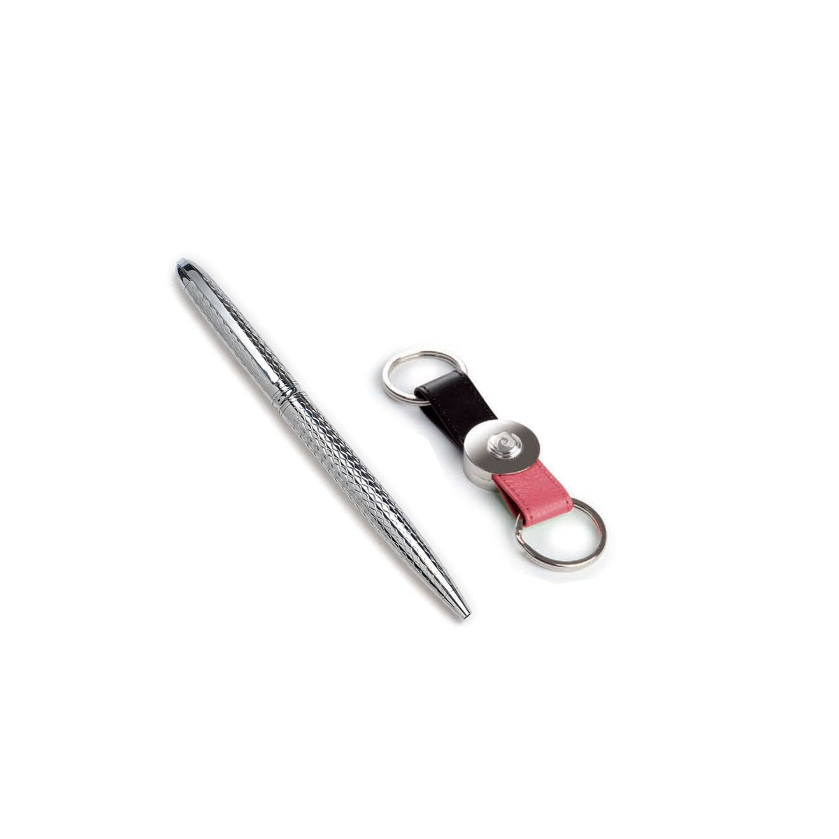 KIT BOLIGRAFO + LLAVERO REDONDO PIERRE CARDIN