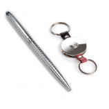 KIT BOLIGRAFO + LLAVERO REDONDO PIERRE CARDIN