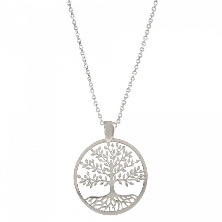 COLGANTE ARBOL VIDA BRILLO 3CMS DIAM. PLATA 925