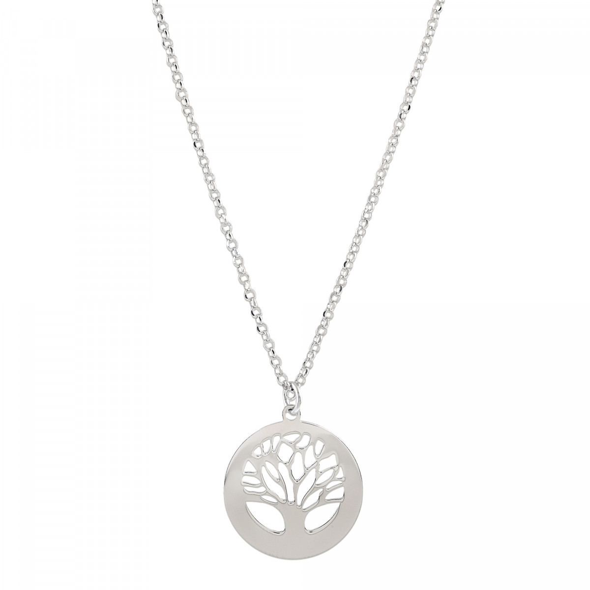 COLGANTE ARBOL VIDA BRILLO PLATA 925