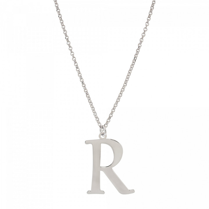 COLGANTE LETRA R PLATA 925 COLGANTE LETRA R PLATA 925
