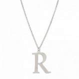 COLGANTE LETRA R PLATA 925
