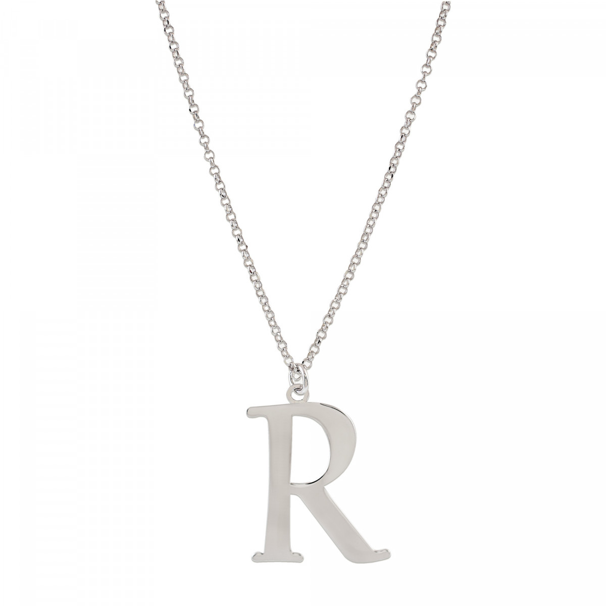 COLGANTE LETRA R PLATA 925 COLGANTE LETRA R PLATA 925