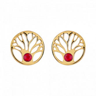 PENDIENTES ARBOL VIDA PLATA 925