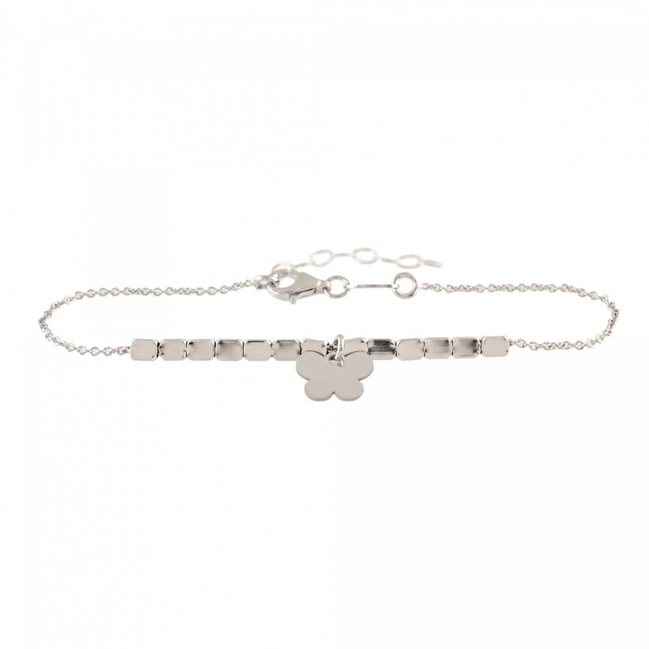 PULSERA MARIPOSA PLATA 925