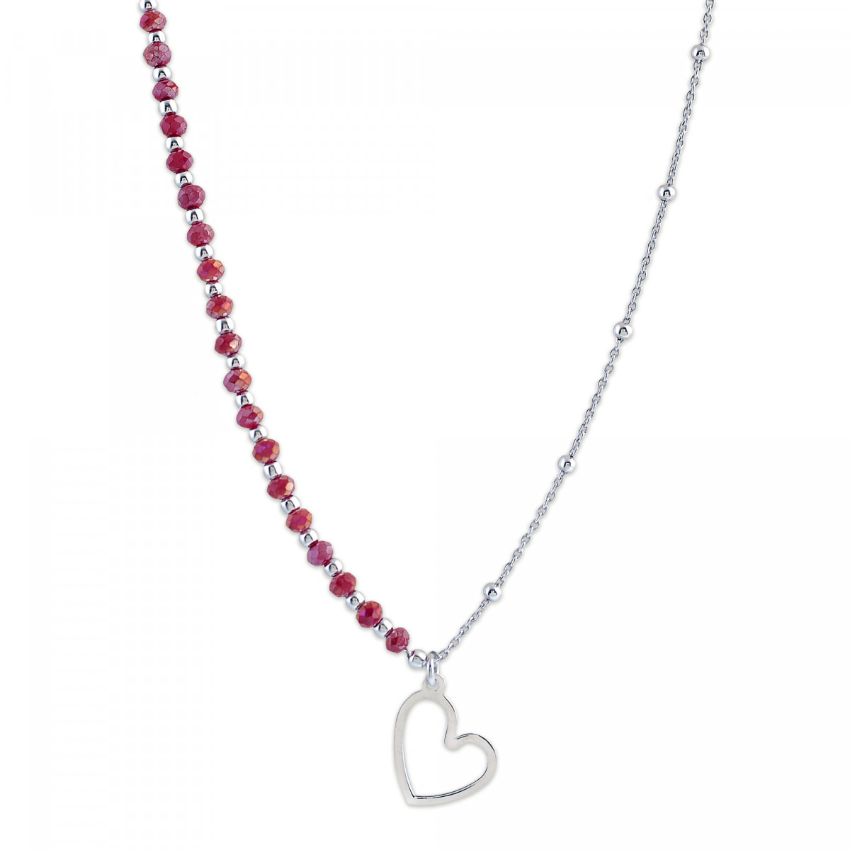 COLLAR COLGANTE CORAZON 40+5CMS