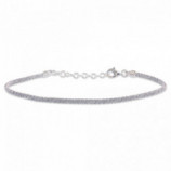 PULSERA 16+3CMS PLATA 925