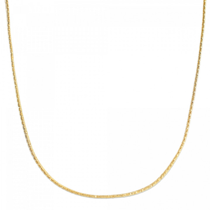 COLLAR PLATA 925 38+5CMS DORADO COLLAR PLATA 925 38+5CMS DORADO