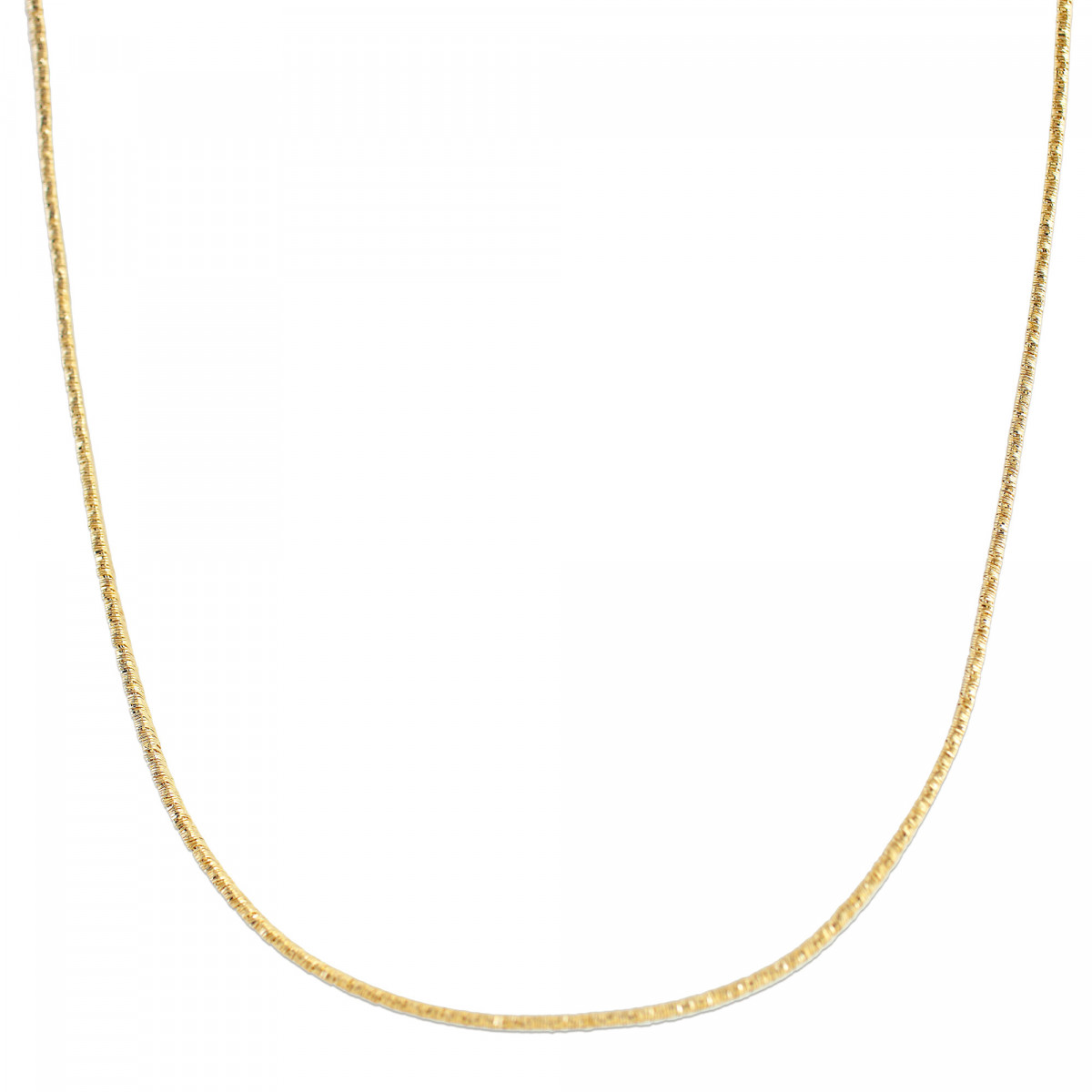 COLLAR PLATA 925 38+5CMS DORADO COLLAR PLATA 925 38+5CMS DORADO