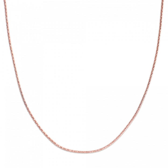 COLLAR 38+5CMS PLATA 925 ROSE