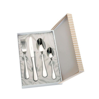 SET 4 CUBIERTOS ESTUCHE BEIGE