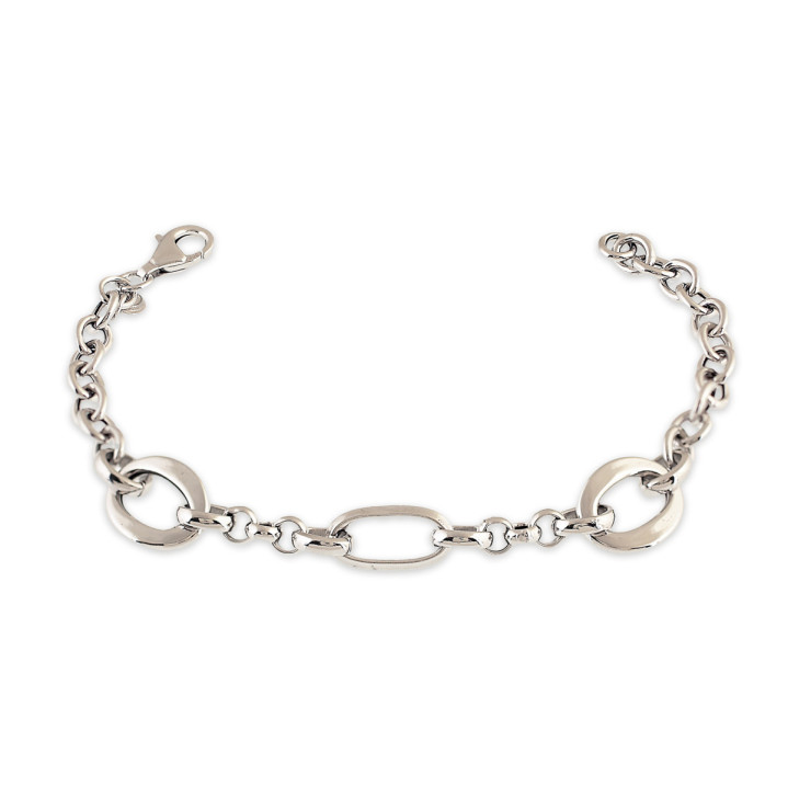 PULSERA SEÑORA PLATA 925 22.5CMS