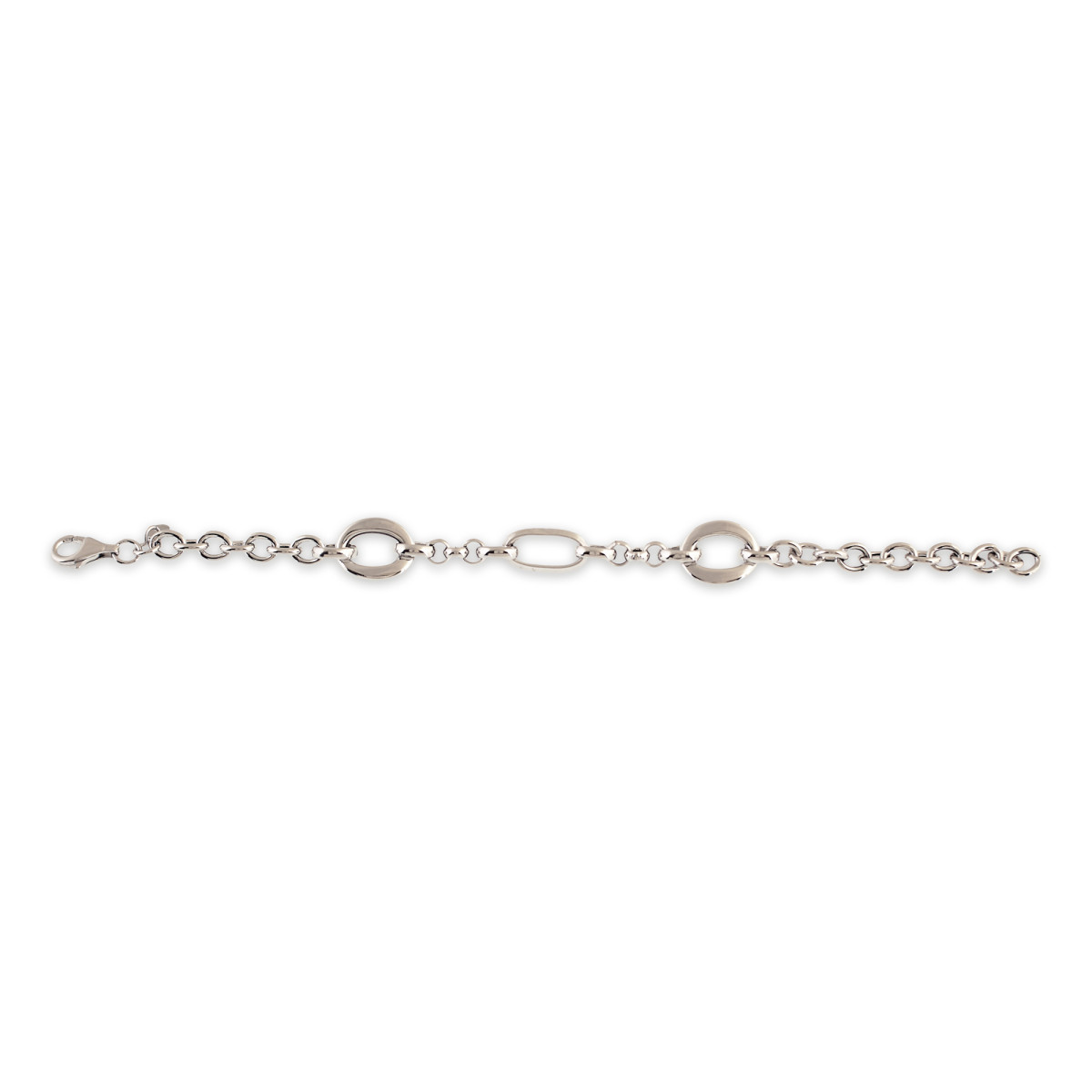 PULSERA SEÑORA PLATA 925 22.5CMS