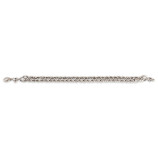 PULSERA SEÑORA CADENA PLATA 925 22.5CMS