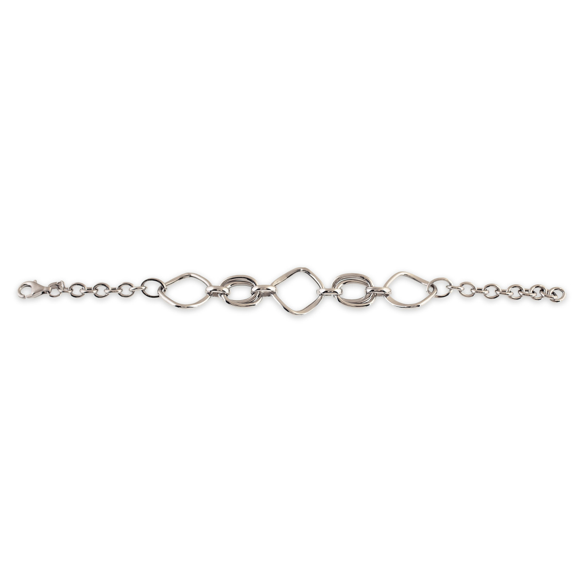 PULSERA SEÑORA PLATA 925 22.5CMS