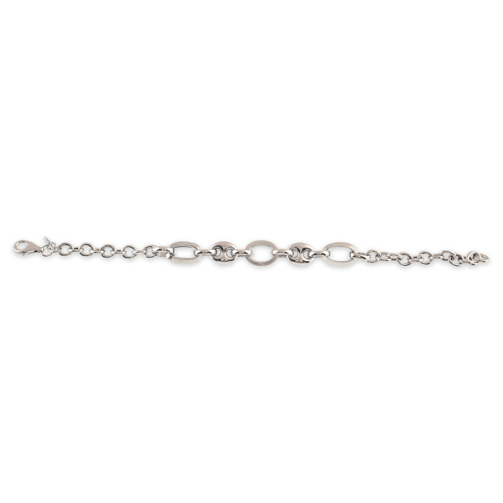 PULSERA SEÑORA PLATA 925 22.5CMS