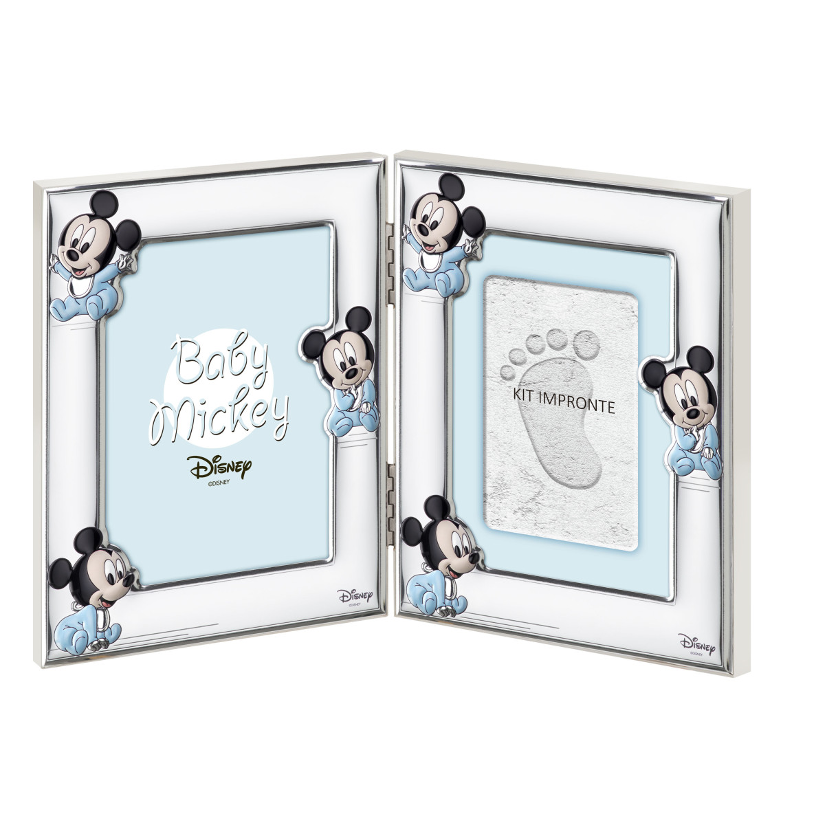 P.FOTOS DOBLE BABY MICKEY HUELLA 9X13