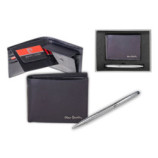 SET CARTERA + BOLIGRAFO P. CARDIN
