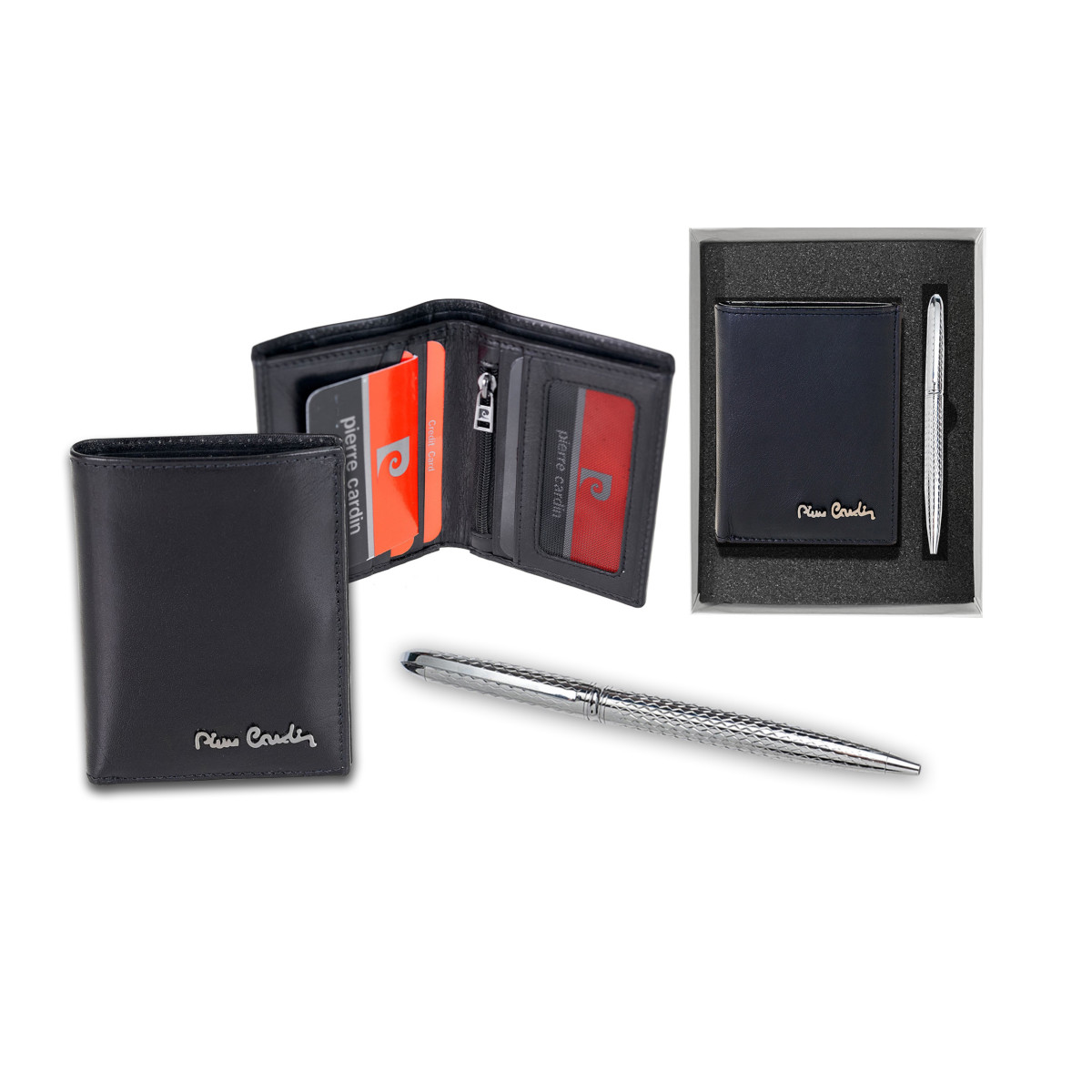 SET CARTERA+BOLIGRAFO PIERRE CARDIN