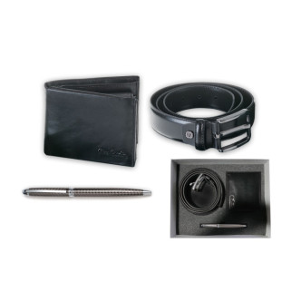 SET CARTERA +BOLIGRAFO+CINTURON P.CARDIN