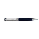BOLIGRAFO PLATEADO AZUL PIERRE CARDIN