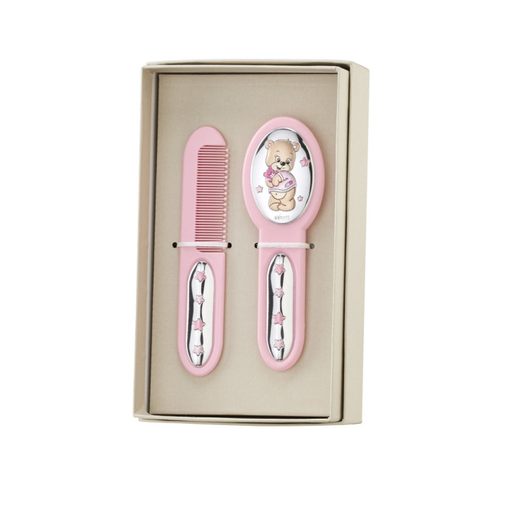 SET CEPILLO PEINE OSO ABRAZO