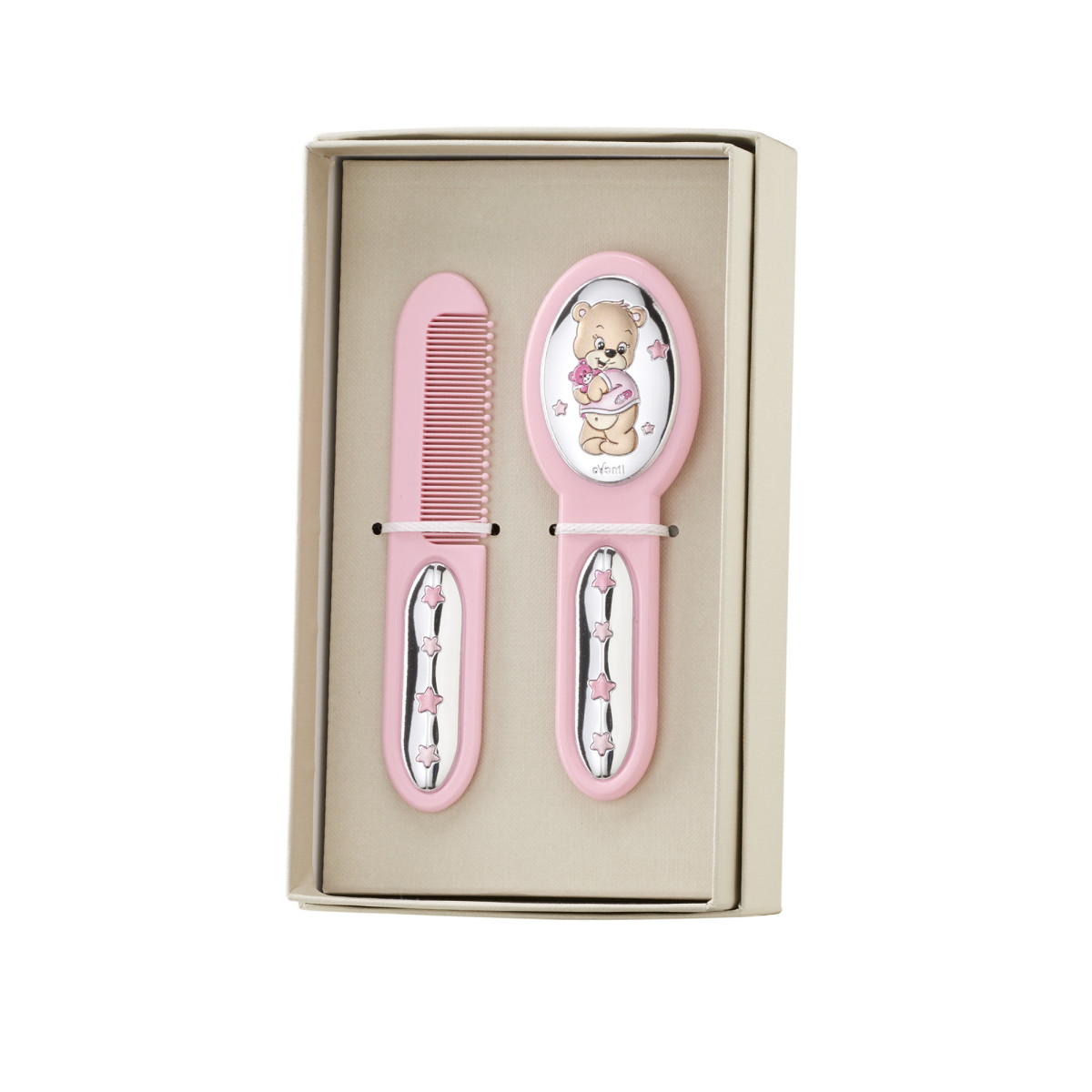 SET CEPILLO PEINE OSO ABRAZO