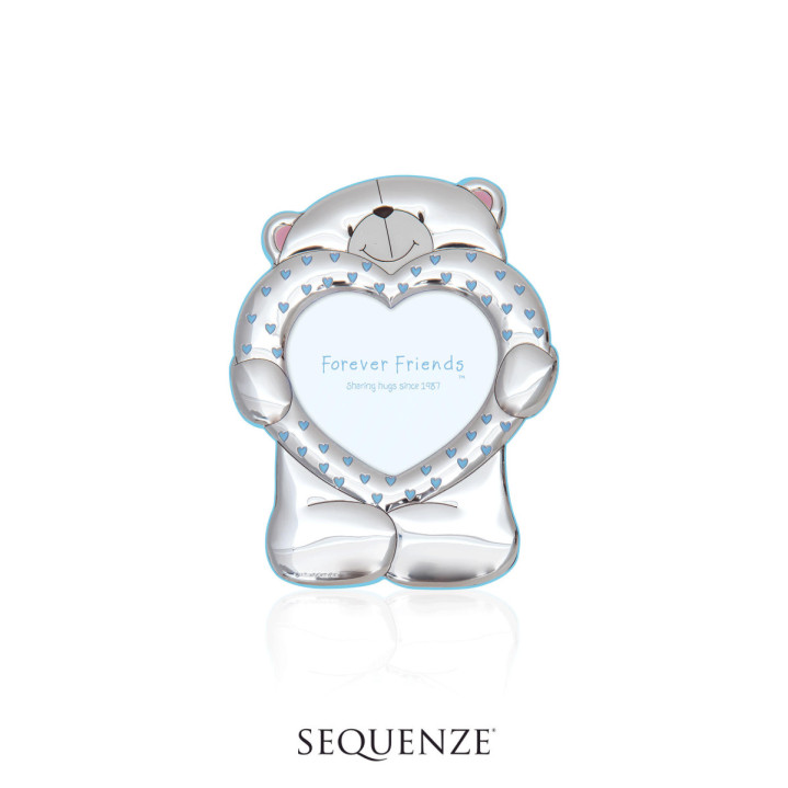 P.FOTOS FOEVER FRIENDS OSO CORAZON FORMA 10CMS